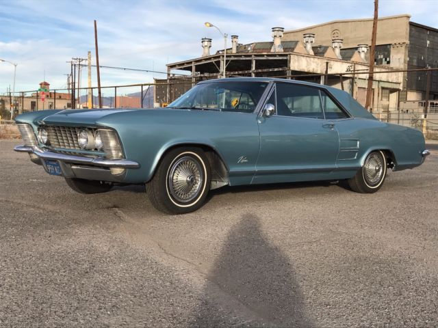 1964 Blue Buick Riviera Coupe