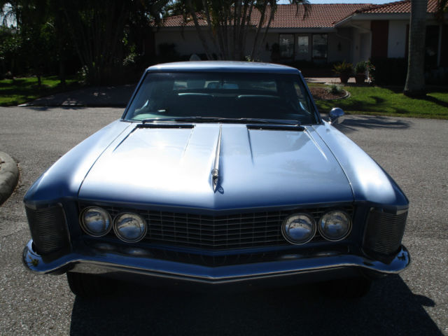 1964 Blue Buick Riviera Coupe