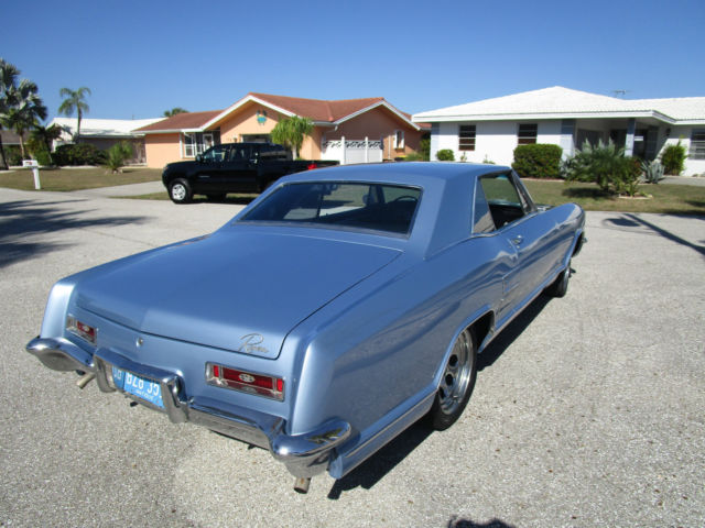 1964 Blue Buick Riviera Coupe