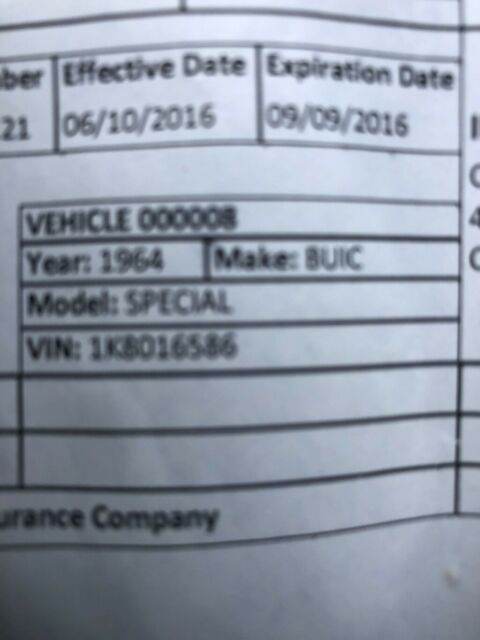 1964 Green Buick Other Sedan