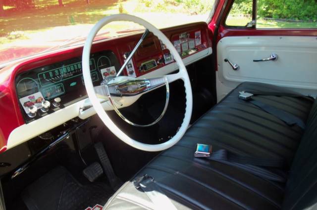 1964 White Chevrolet C-10 Standard Cab Pickup