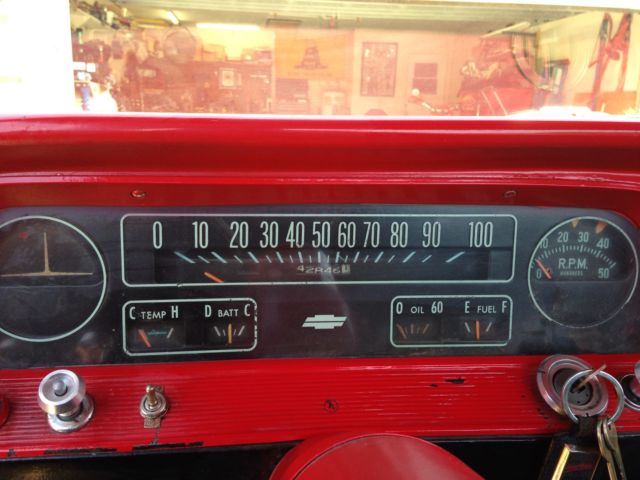 1964 Red Chevrolet C-10