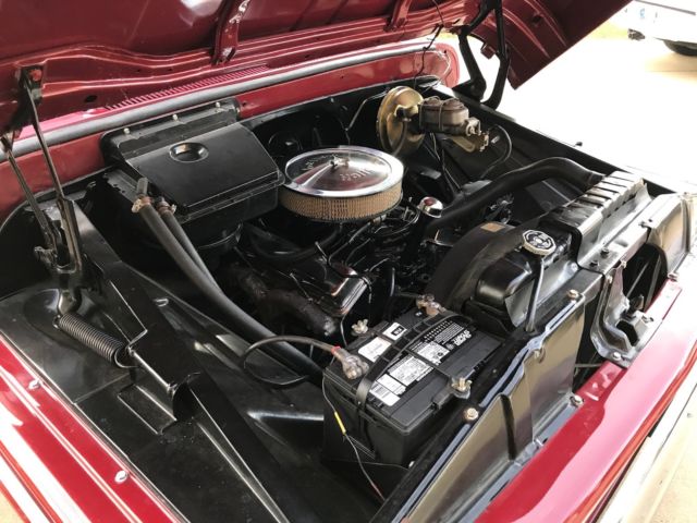 1964 Burgundy Chevrolet C-10 Standard Cab Pickup