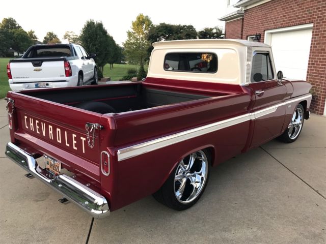 1964 Burgundy Chevrolet C-10 Standard Cab Pickup