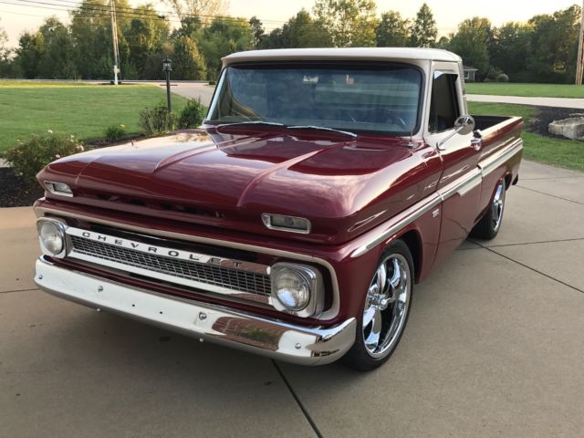 1964 Burgundy Chevrolet C-10 Standard Cab Pickup