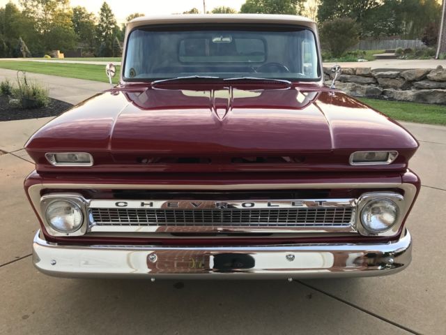 1964 Burgundy Chevrolet C-10 Standard Cab Pickup
