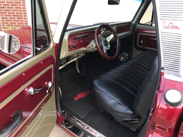 1964 Burgundy Chevrolet C-10 Standard Cab Pickup