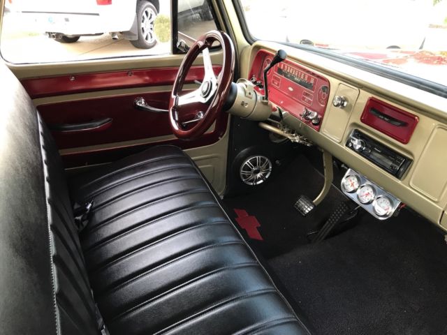 1964 Burgundy Chevrolet C-10 Standard Cab Pickup