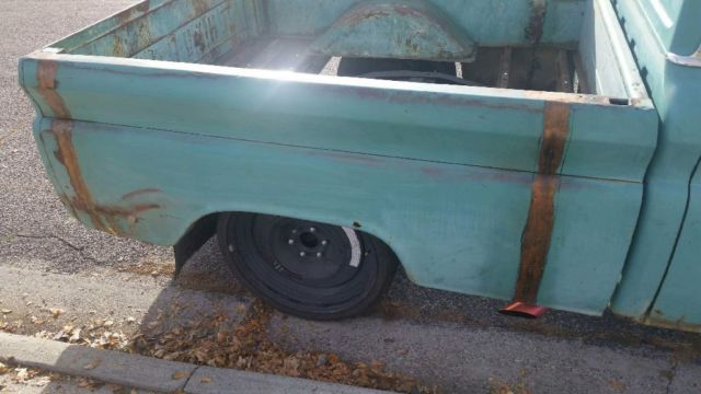 1964 green patina Chevrolet C-10 Standard Cab Pickup
