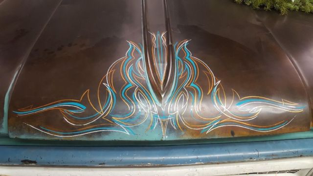 1964 green patina Chevrolet C-10 Standard Cab Pickup