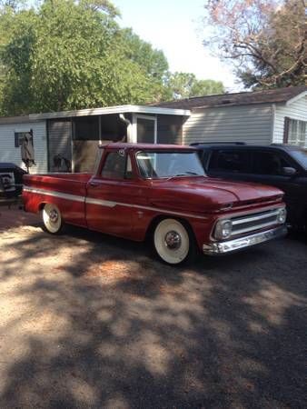 1964 Orange Chevrolet C-10 Standard Cab Pickup