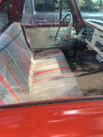 1964 Orange Chevrolet C-10 Standard Cab Pickup