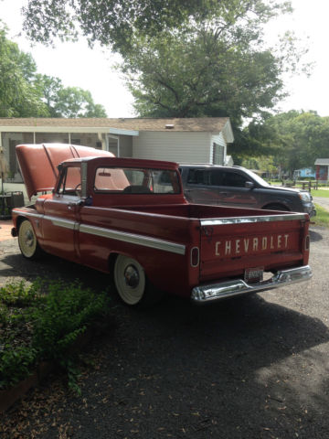 1964 Orange Chevrolet C-10 Standard Cab Pickup