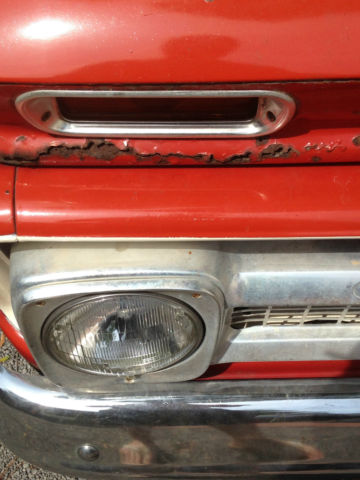 1964 Orange Chevrolet C-10 Standard Cab Pickup