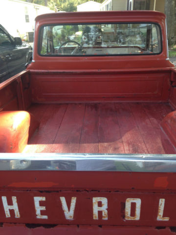 1964 Orange Chevrolet C-10 Standard Cab Pickup