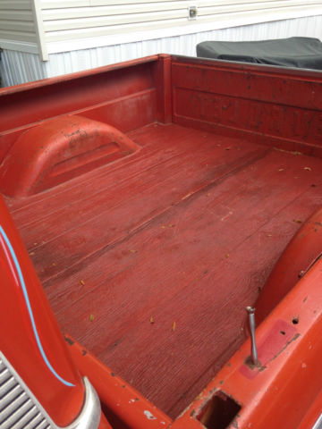 1964 Orange Chevrolet C-10 Standard Cab Pickup