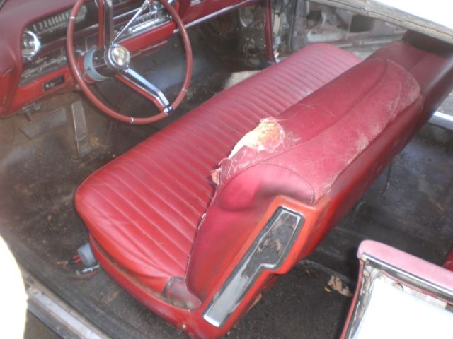 1964 Silver Cadillac DeVille Convertible