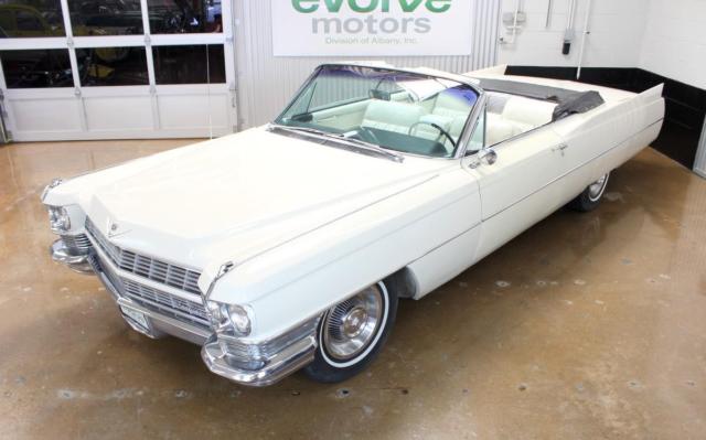 1964 White Cadillac DeVille First Year, 429 V8, 112k