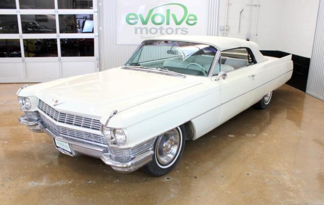 1964 White Cadillac DeVille First Year, 429 V8, 112k