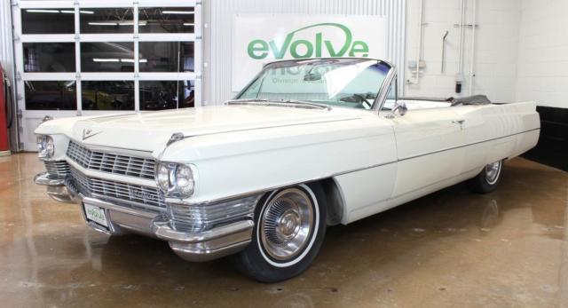 1964 White Cadillac DeVille First Year, 429 V8, 112k