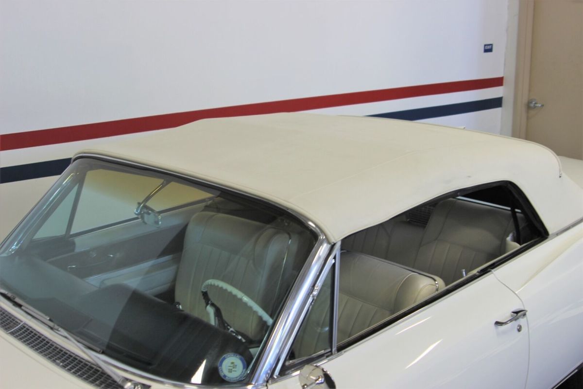 1964 White Cadillac Eldorado Convertible