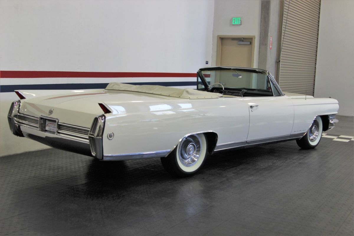 1964 White Cadillac Eldorado Convertible