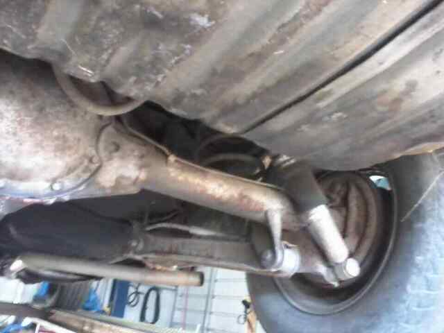 1964 blue/white Chevrolet Chevelle sedan