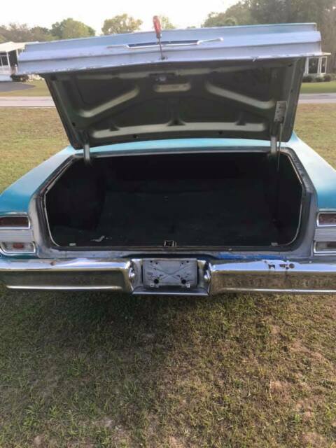 1964 blue/white Chevrolet Chevelle sedan