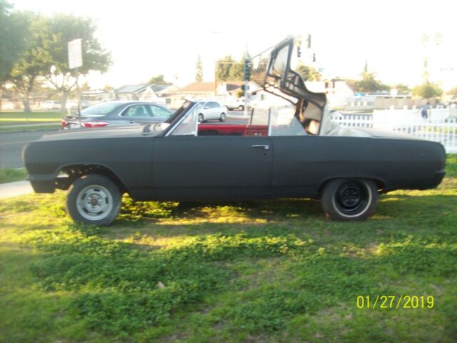 1964 Black Chevrolet Chevelle Convertible