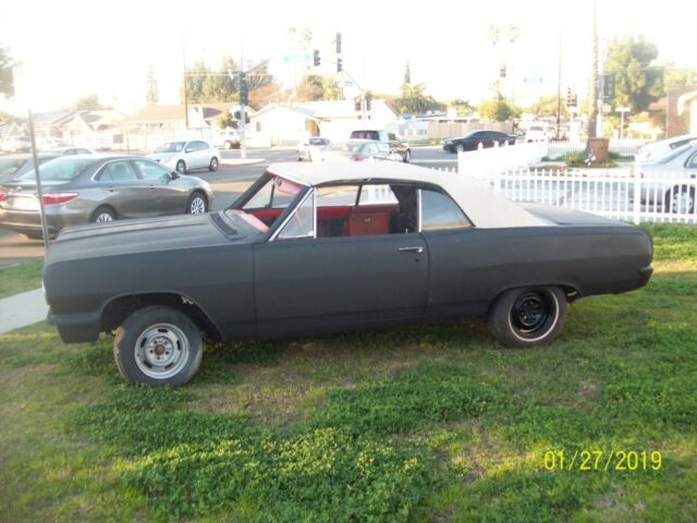 1964 Black Chevrolet Chevelle Convertible
