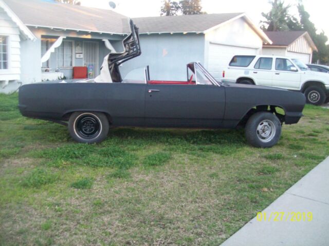 1964 Black Chevrolet Chevelle Convertible