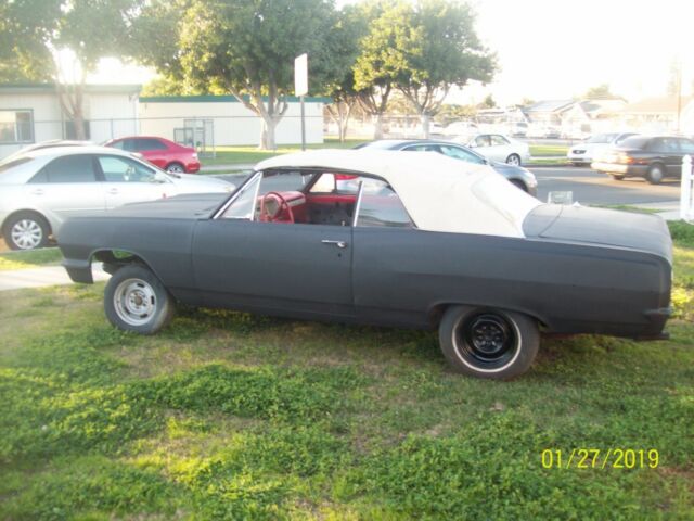 1964 Black Chevrolet Chevelle Convertible