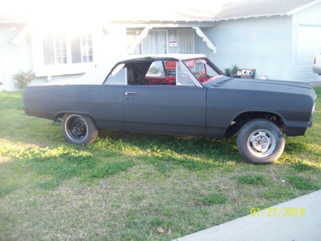 1964 Black Chevrolet Chevelle Convertible