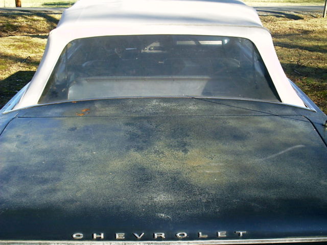 1964 Blue Chevrolet Chevelle Convertible