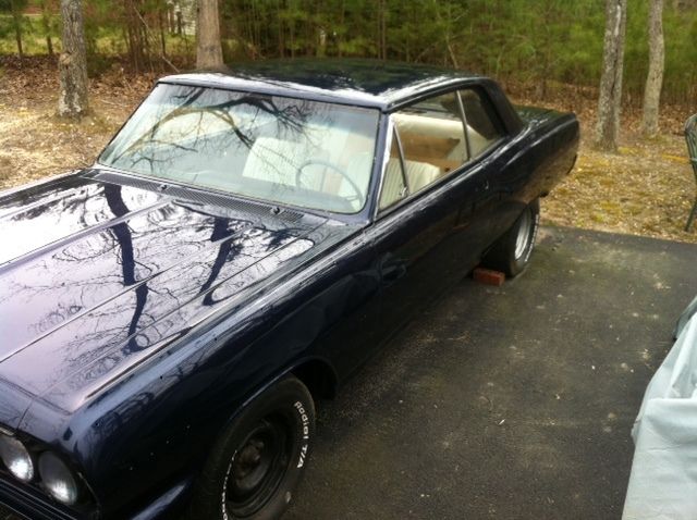 1964 Blue Chevrolet Chevelle