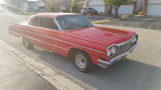 1964 Red Chevrolet Impala Coupe