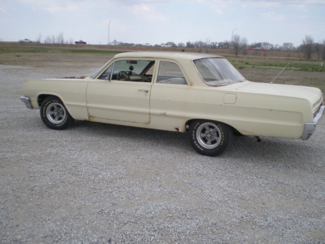 1964 Tan Chevrolet Bel Air/150/210 Sedan