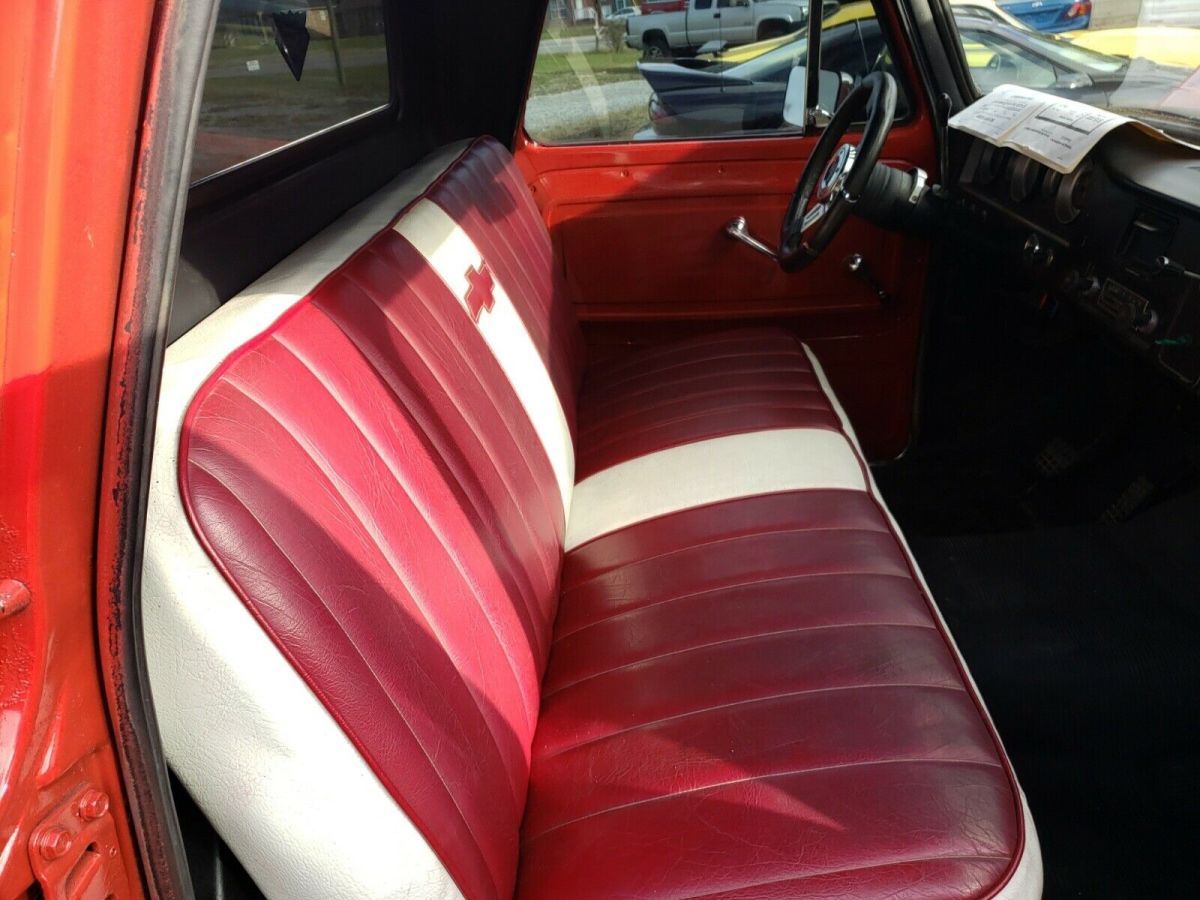 1964 Red Chevrolet 3100 Pickup