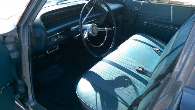 1964 Blue Chevrolet Bel Air/150/210 Wagon