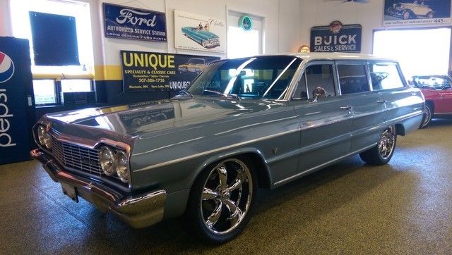 1964 Blue Chevrolet Bel Air/150/210 Wagon