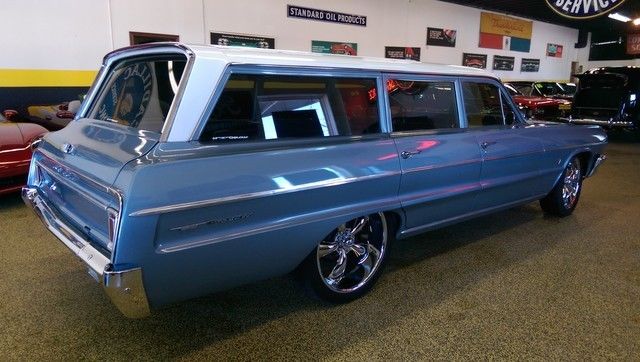 1964 Blue Chevrolet Bel Air/150/210 Wagon
