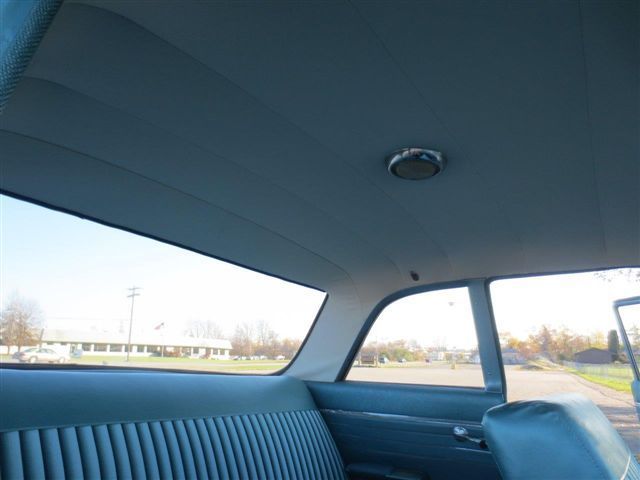 1964 Blue Chevrolet Biscayne Coupe