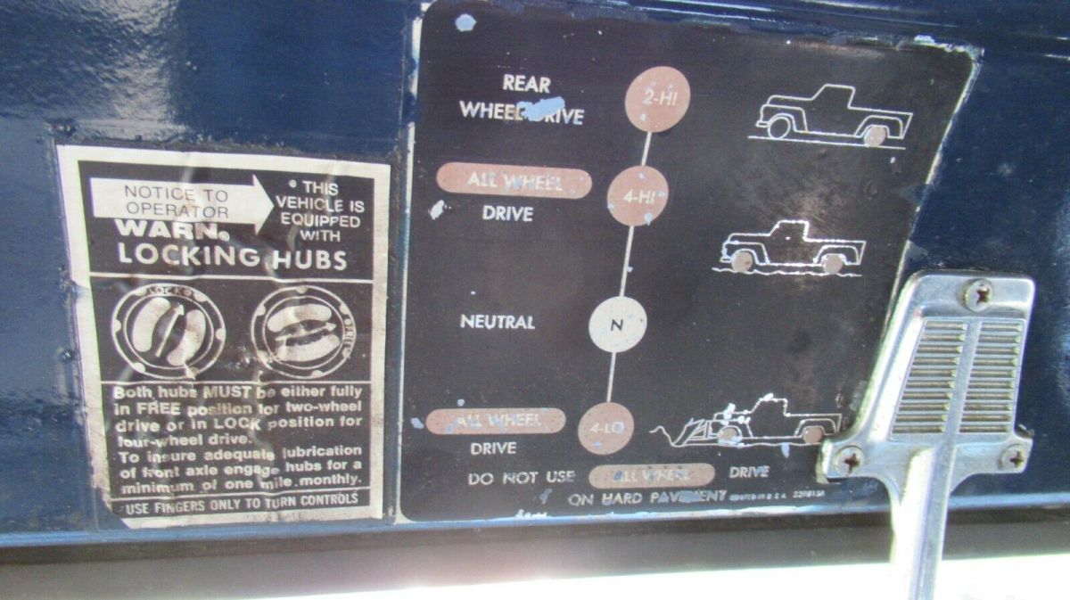 1964 Blue Chevrolet Other Pickups Standard Cab Pickup