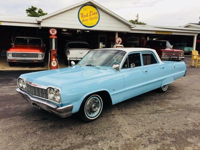 1964 Blue Chevrolet Bel Air/150/210 --
