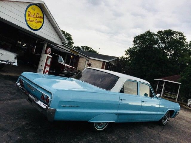 1964 Blue Chevrolet Bel Air/150/210 --