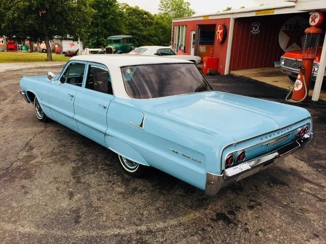 1964 Blue Chevrolet Bel Air/150/210 --