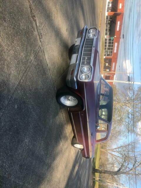 1964 Red Chevrolet Bel Air Sedan