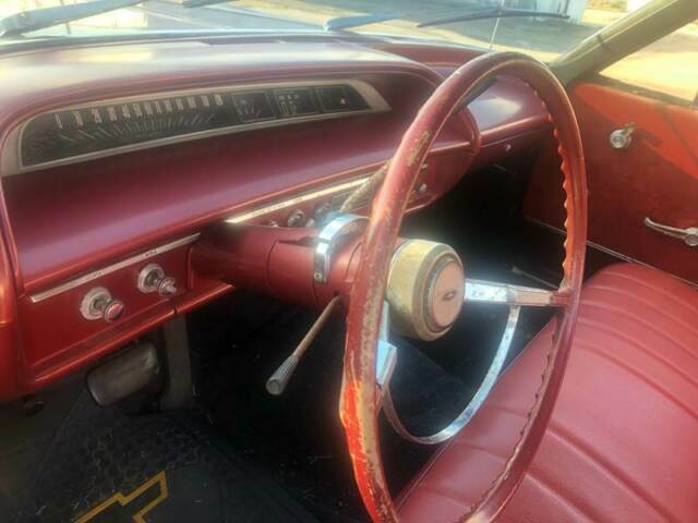 1964 Red Chevrolet Bel Air Sedan