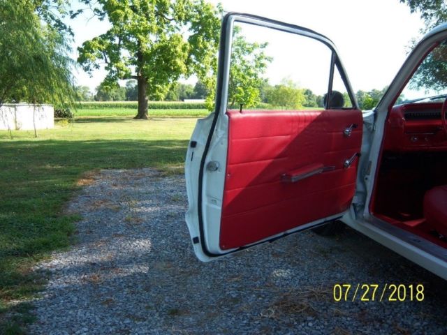 1964 White Chevrolet Bel Air/150/210 Coupe