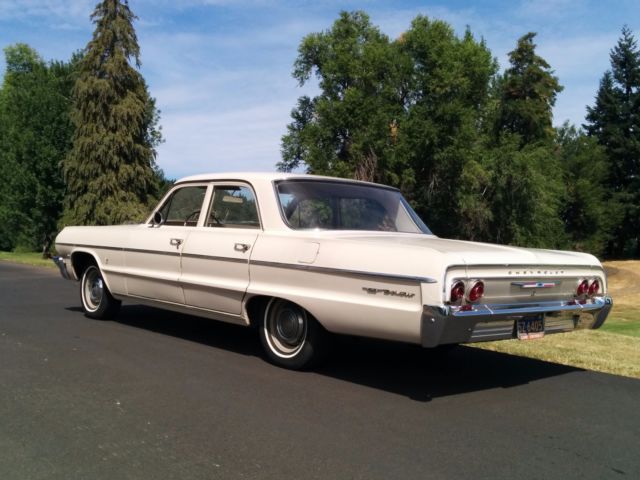1964 Beige Chevrolet Bel Air/150/210 Sedan